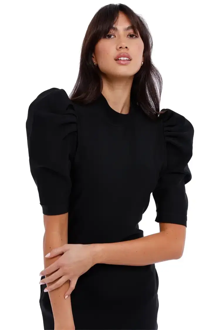 Elliatt Leona Dress Black Size 8 - Image 2