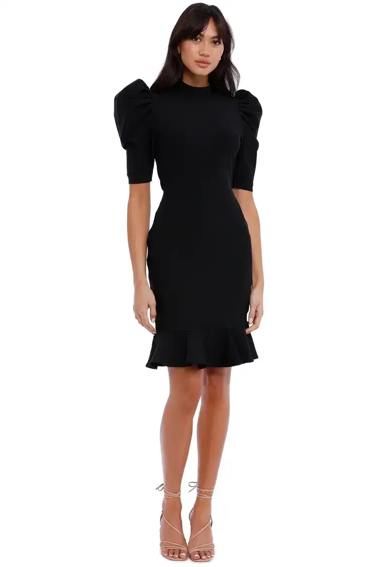 Elliatt Leona Dress Black Size 8 - Image 1