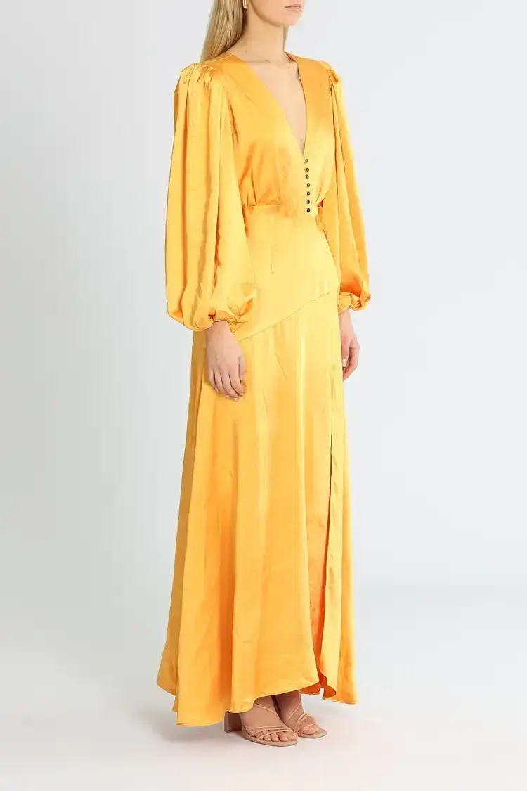 Elliatt Ariana Dress Mango Size 12 - Image 2