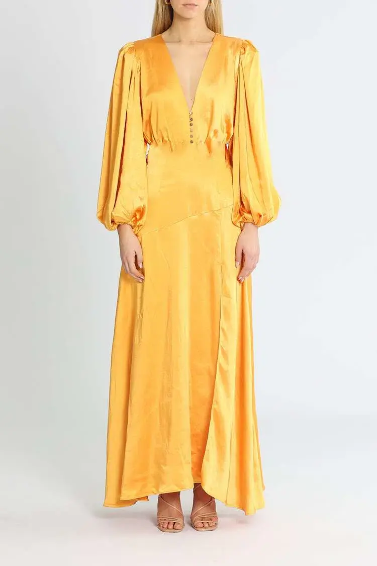 Elliatt Ariana Dress Mango Size 12 - Image 1
