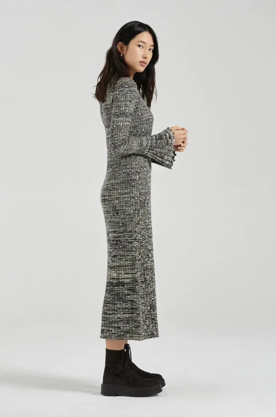 Friends with Frank The Cleo Dress Black Size M/AU 10 - Image 3