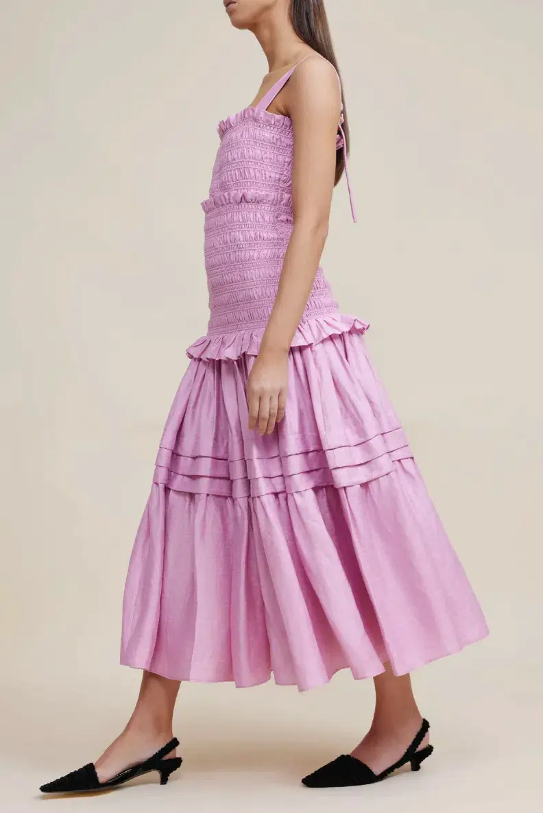 Acler Lysia Dress Jasmine Purple Size 10 - Image 2