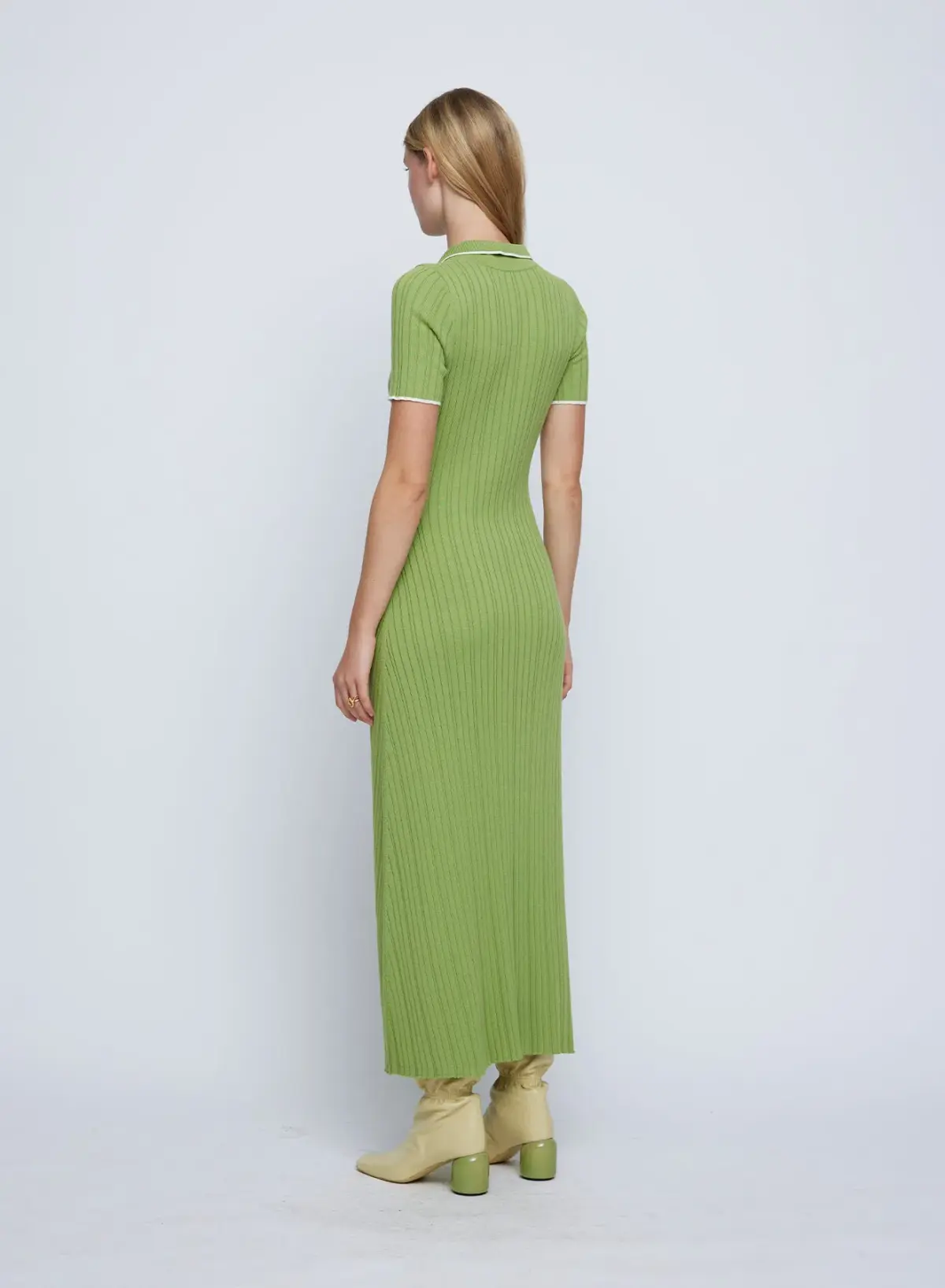 Anna Quan Penelope Dress In Matcha Cream Size 8 - Image 3