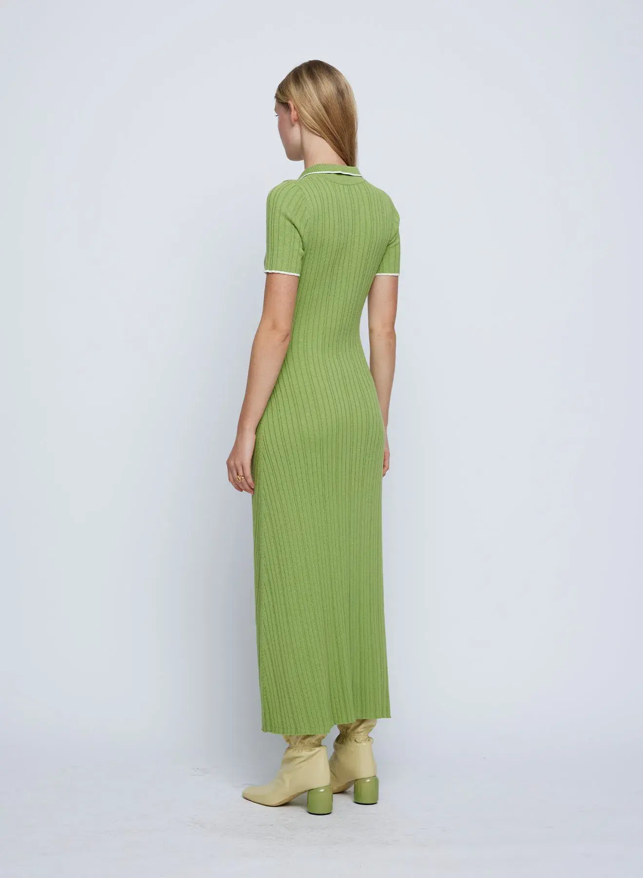 Anna Quan Penelope Dress In Matcha Cream Size 8 - Image 3