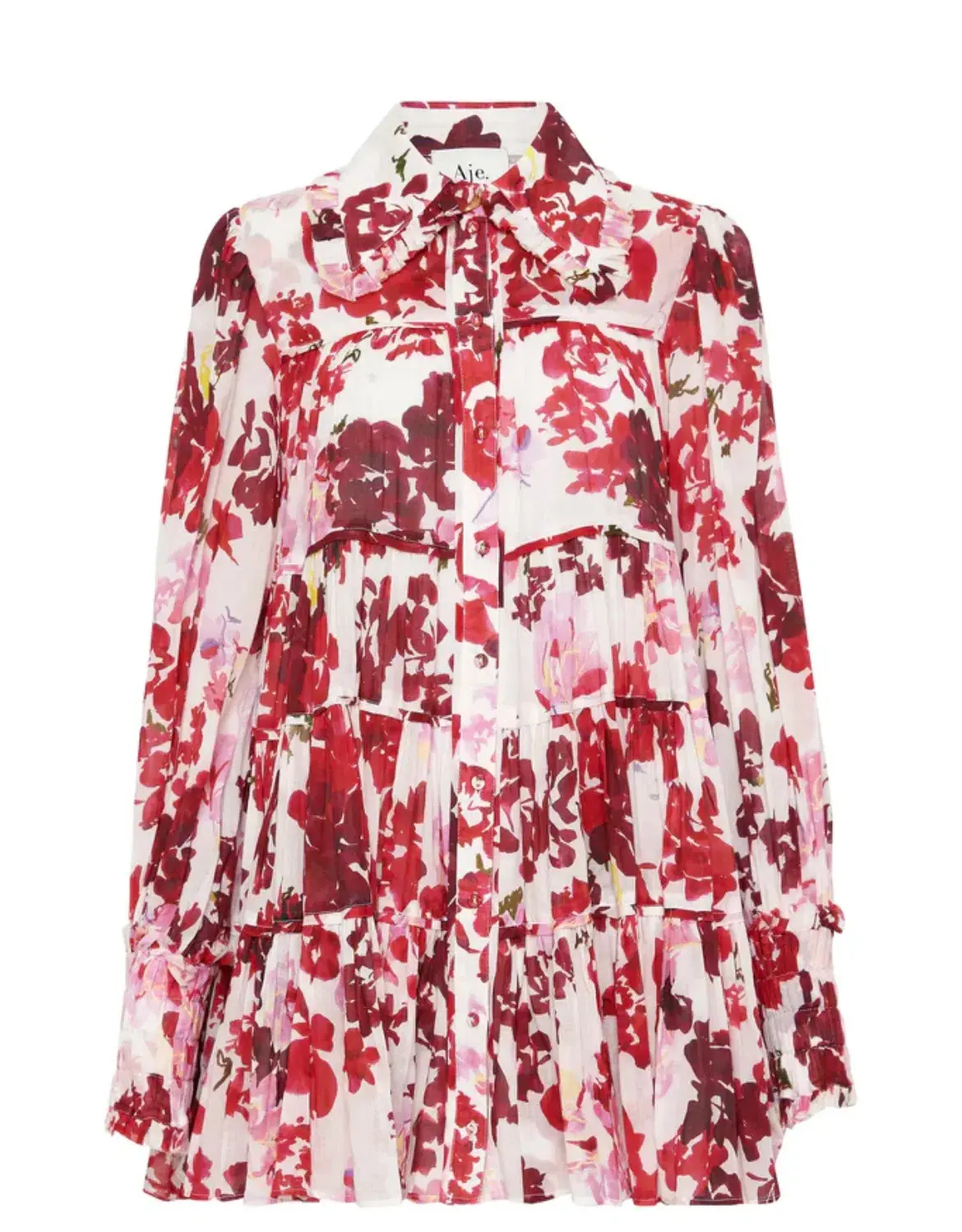 Aje Wilderness Smock Dress Size 10 - Image 4