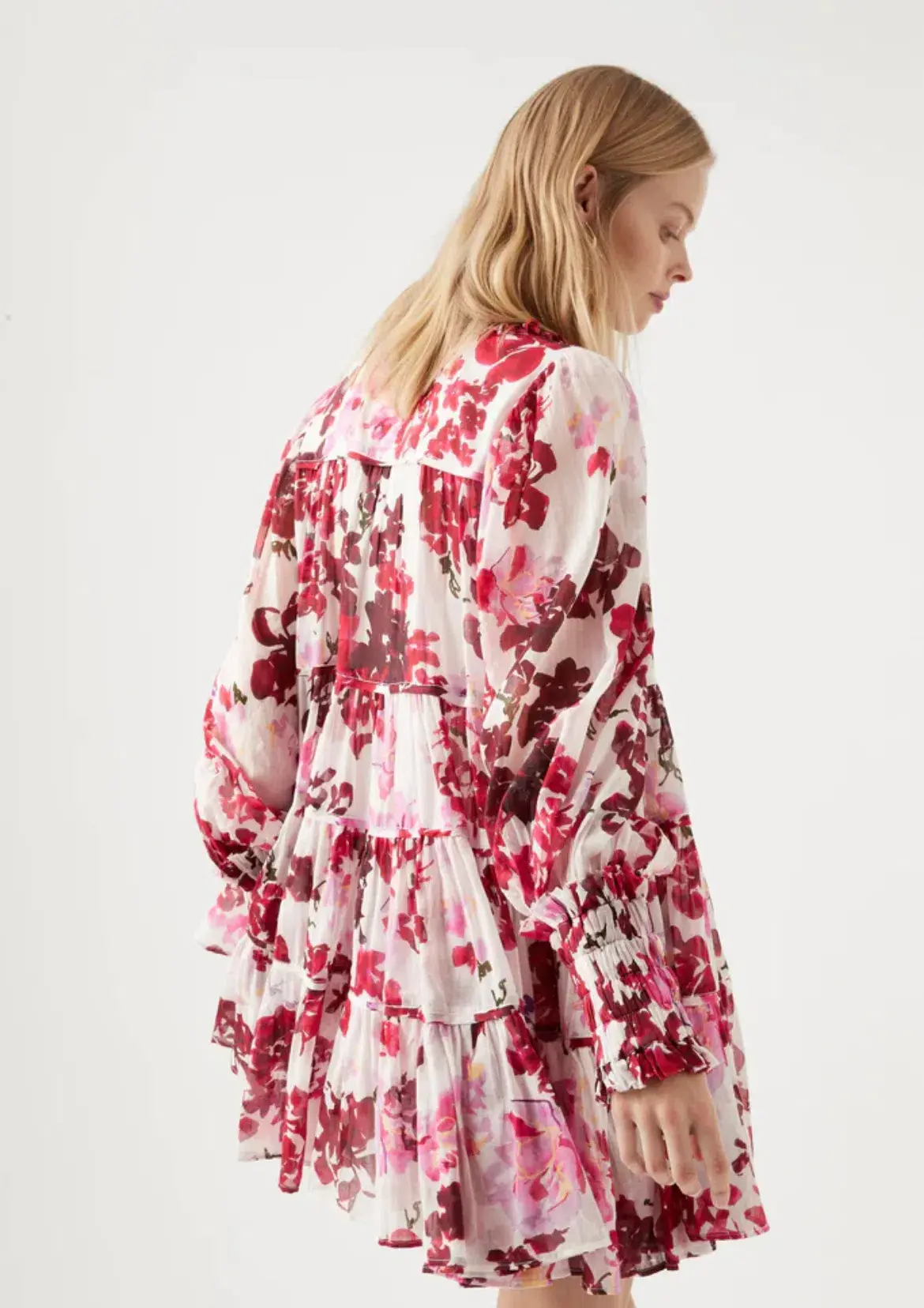 Aje Wilderness Smock Dress Size 10 - Image 3