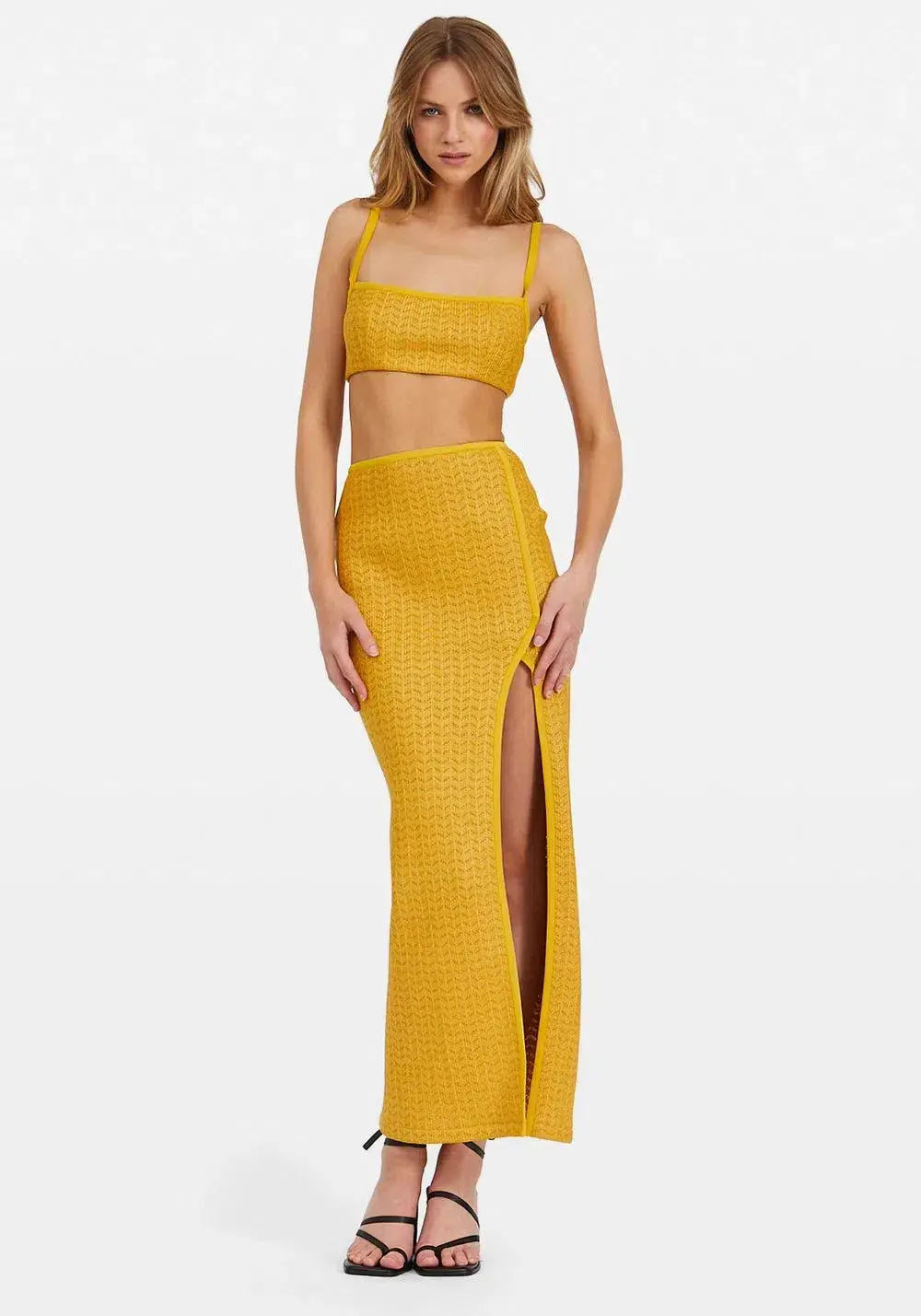 Manning Cartell New Weave Set Yellow Size 8 - Image 1
