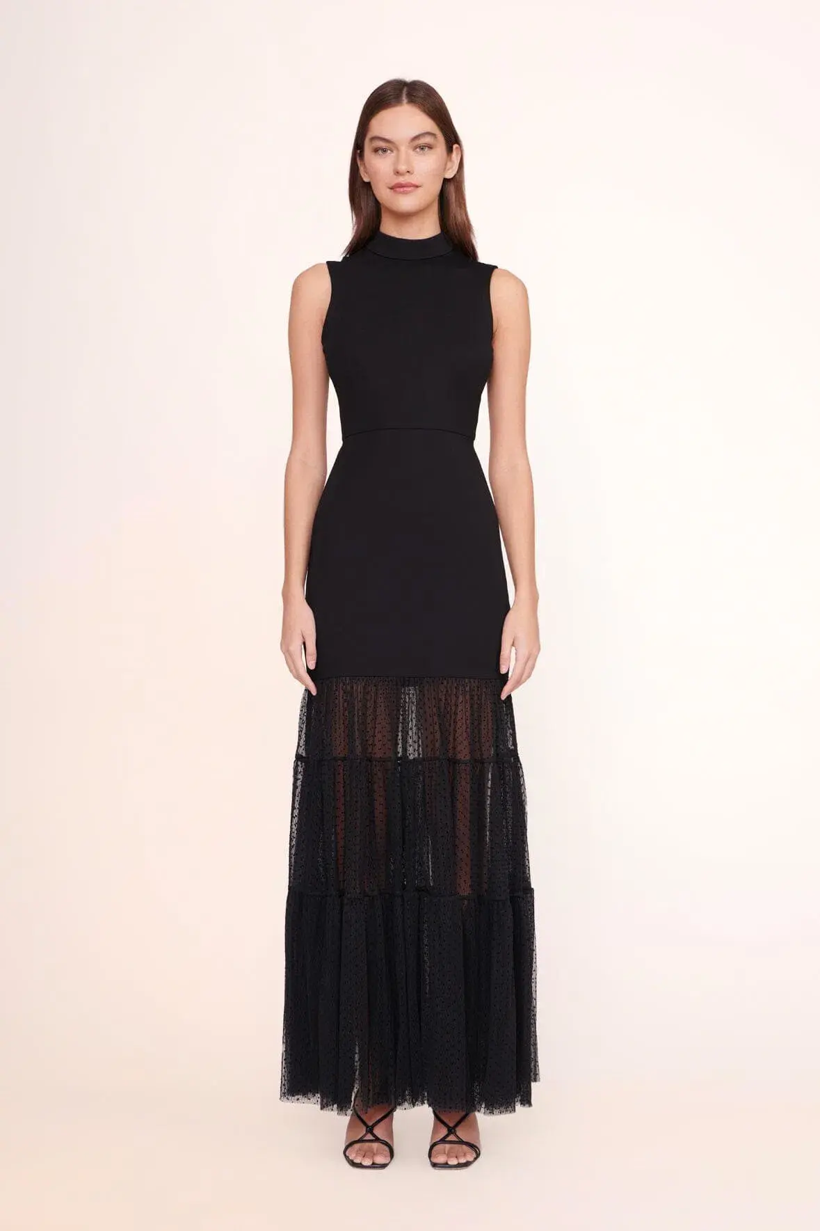 Staud Daffodil Dress Black Size M/AU 10 - Image 1