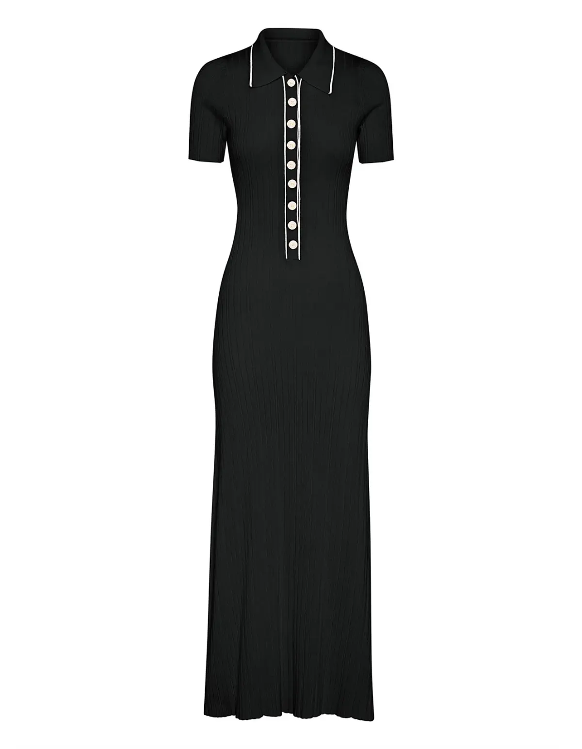 Anna Quan Laurel Penelope Midi Raven Black Dress Size 14 - Image 7