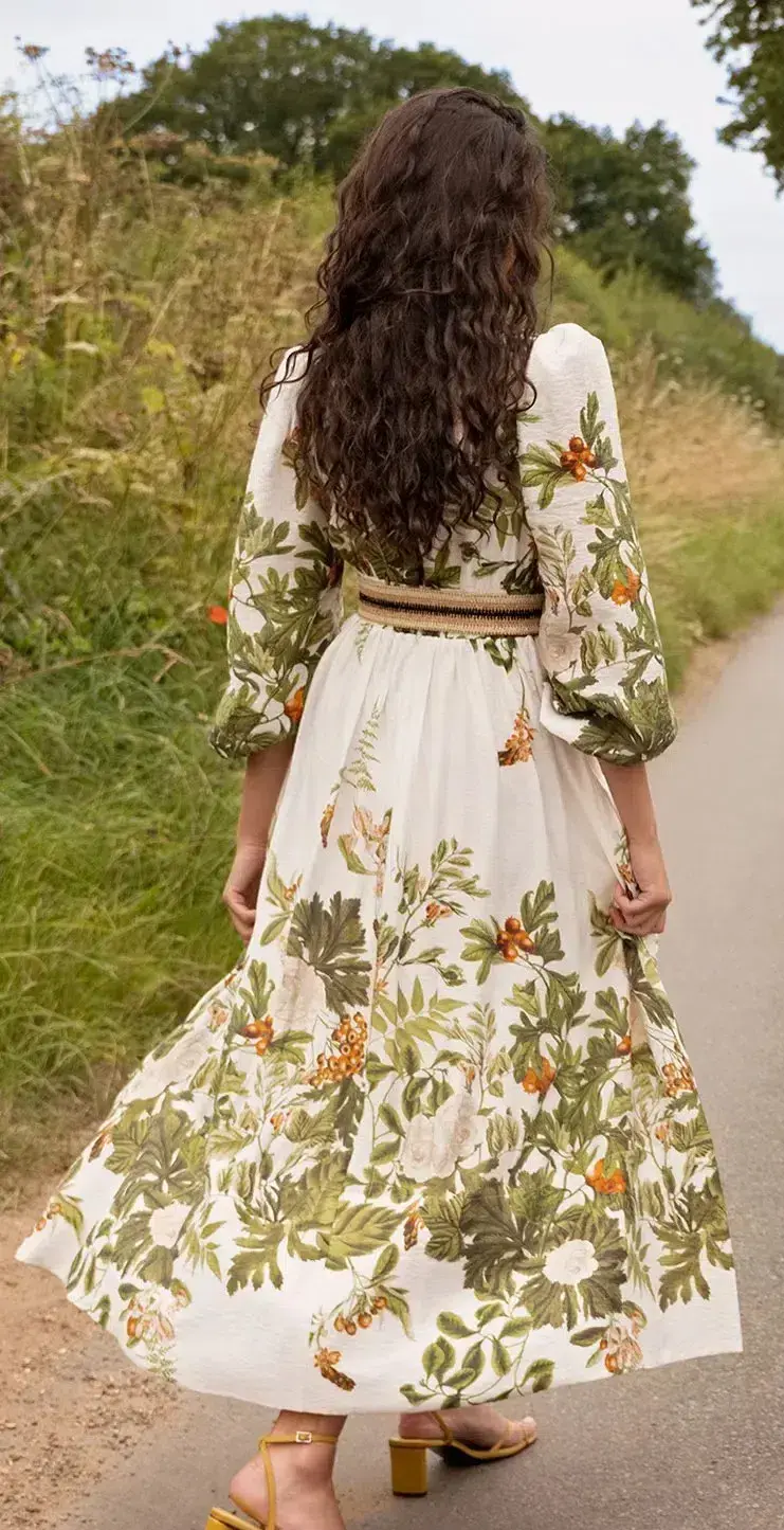 Sheike Garden Of Eden Maxi Dress Print Size AU 8 - Image 4
