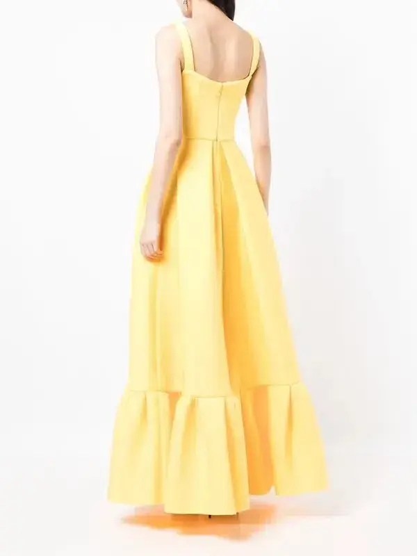 Rachel Gilbert Cora Gown in Yellow Size AU 8 - Image 2