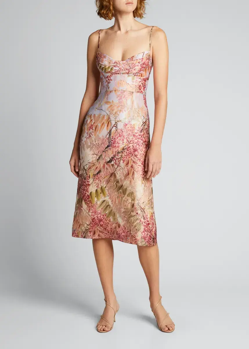 Zimmermann Botanica Cocktail Dress Floral Size 1 / AU 10 - Image 2
