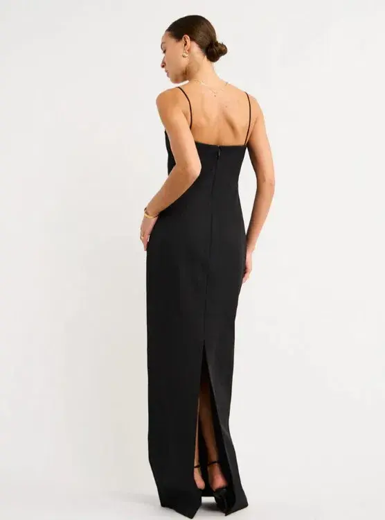 Rachel Gilbert Bodie Gown In Black Size AU 8 - Image 2