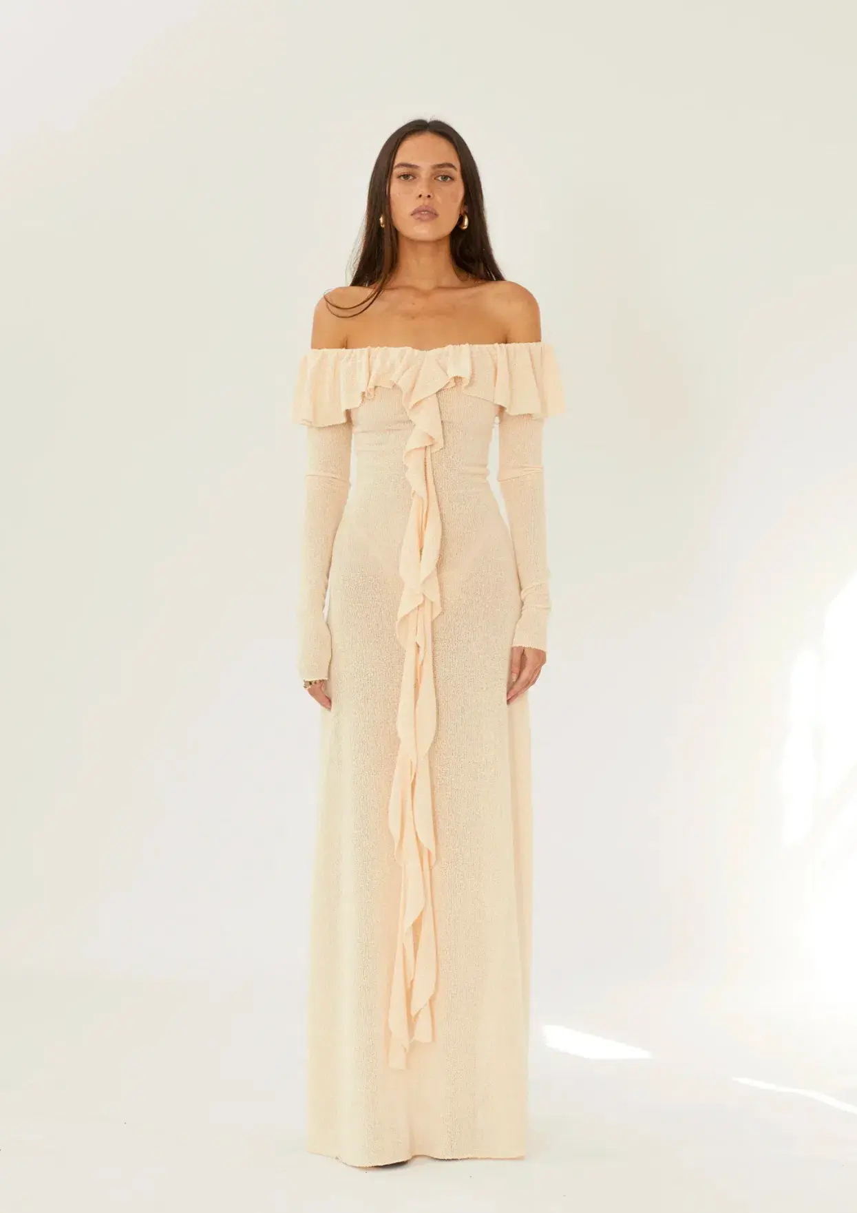 Arcina Ori Mila Maxi Dress Cream Size XS / AU 6  - Image 2