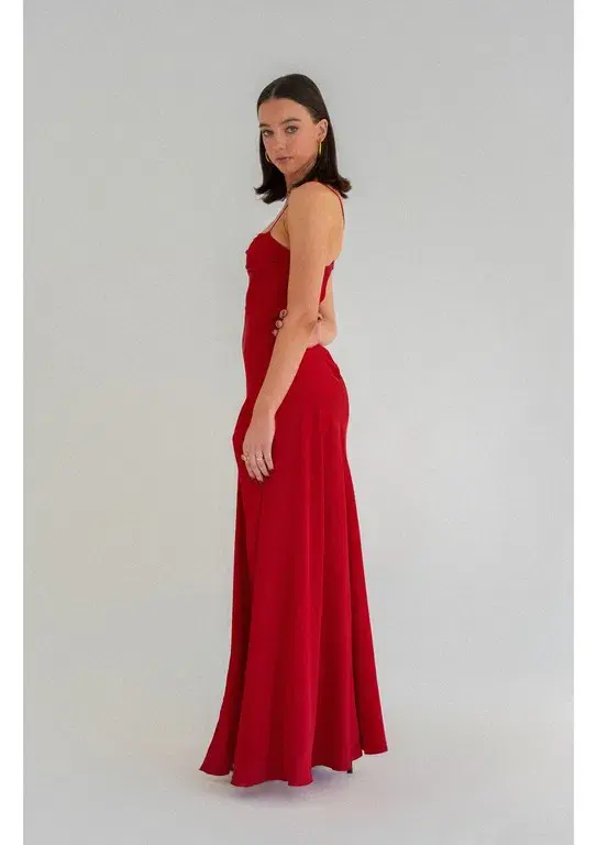HNTR The Label Gaia Gown in Wine Red Size M / AU 10 - Image 2