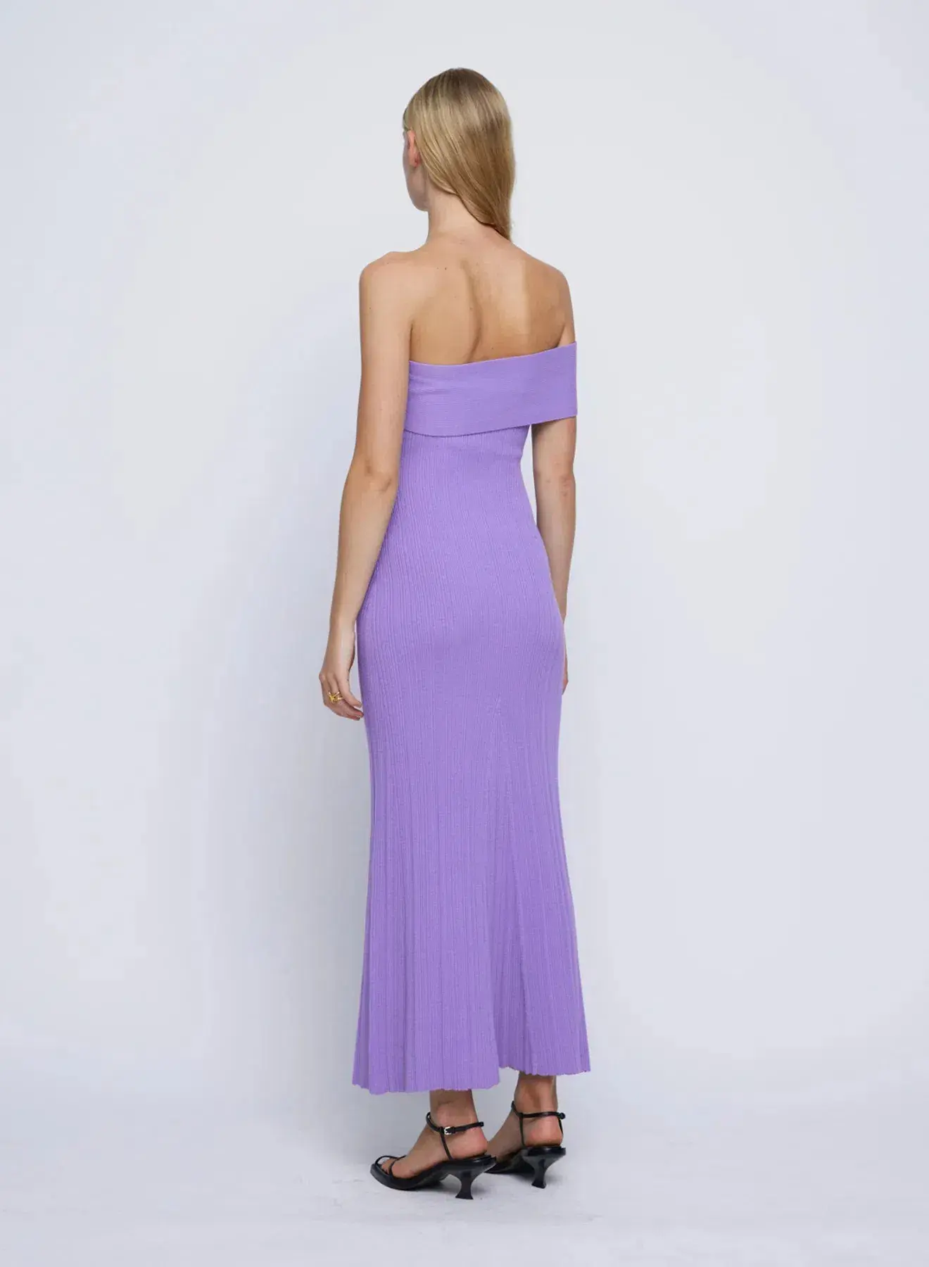 Anna Quan Brea Midi Dress Lilac Size 10 - Image 3