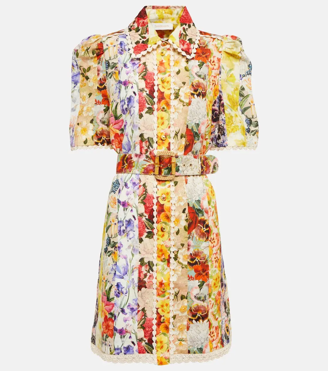Zimmermann Wonderland Dress Multi Size 0P / AU 6 - Image 5