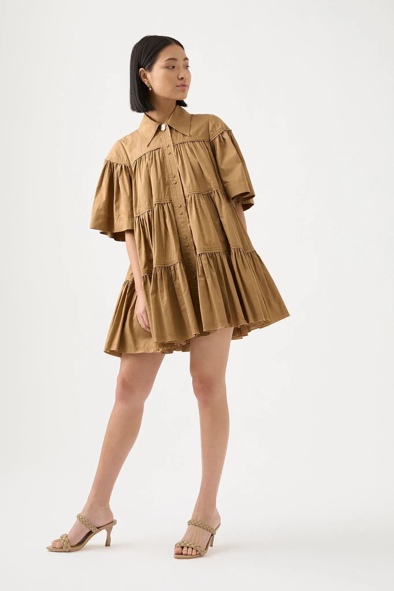 Aje Lana Smock Dress Wilow Size 14  - Image 1