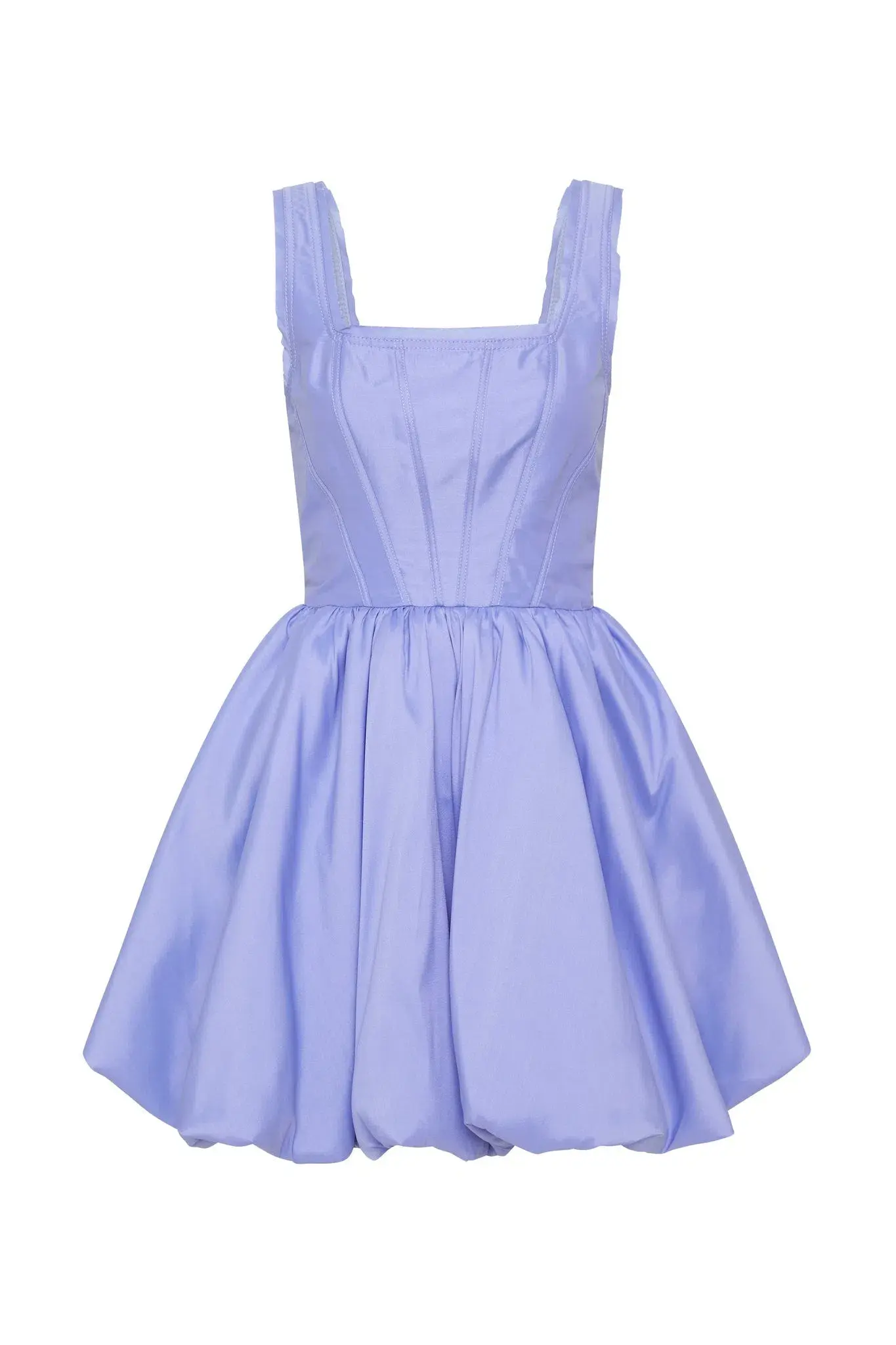 Aje Suzette Bubble Mini Dress Cool Lavender Size 6 - Image 4