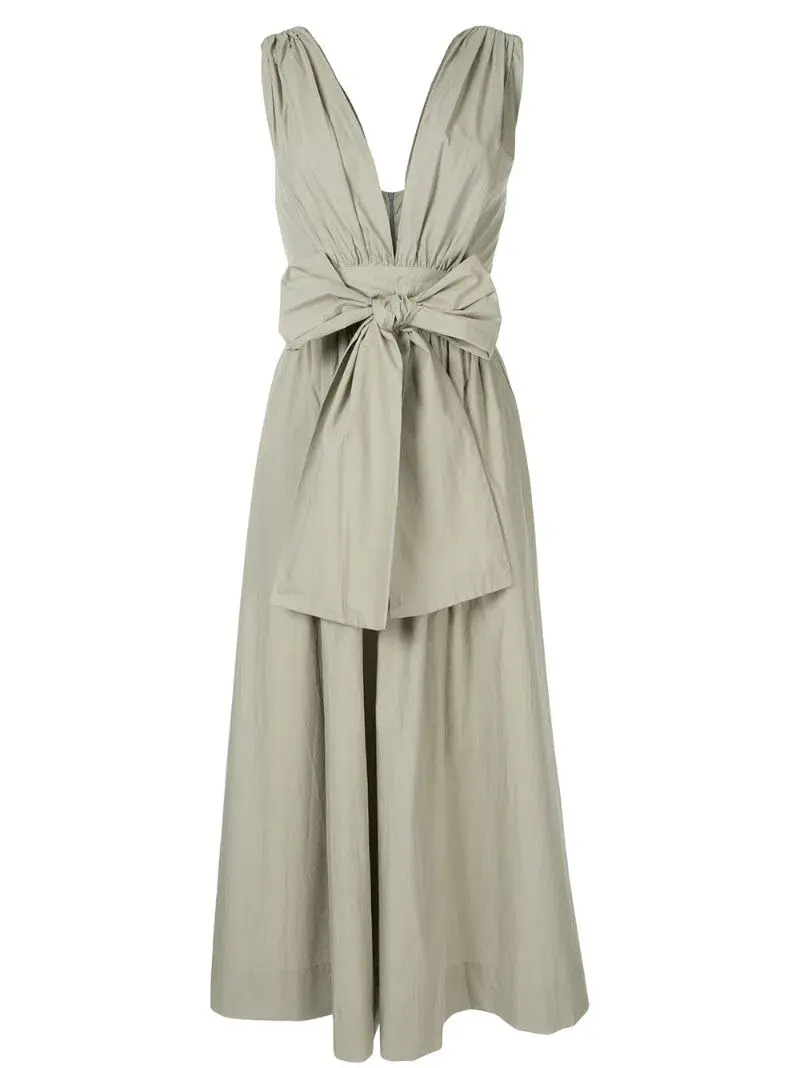 Bec & Bridge St Silvie Midi Dress in Sage Size 6 - Image 2
