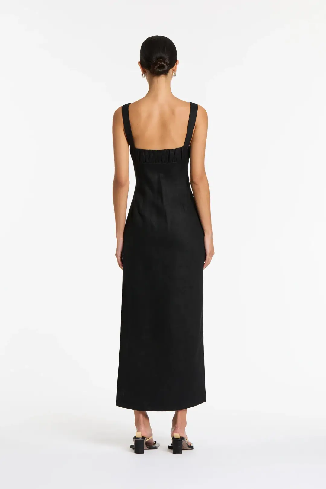 Sir the Label Bettina Dress Black Size 6  for rent on The Volte - main image