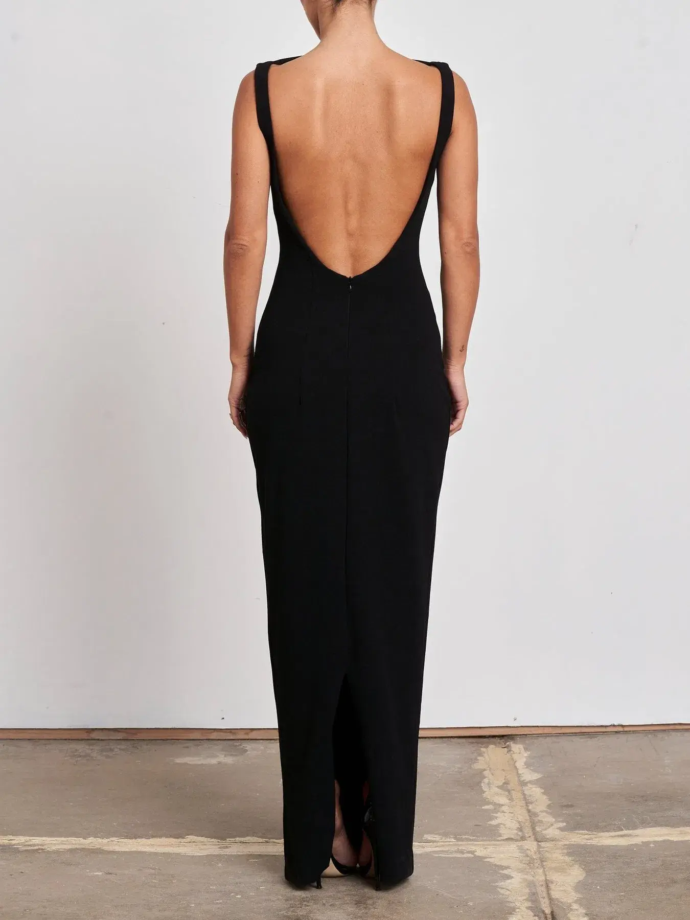 Effie Kats Verona Gown Black Size 6  - Image 2