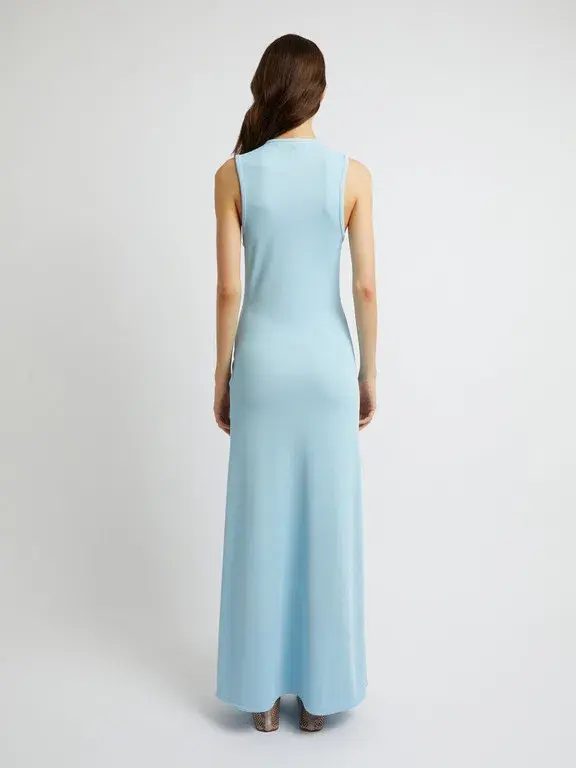 Christopher Esber Chasm Cay Buckle Dress Blue Calcite Size 6  - Image 3