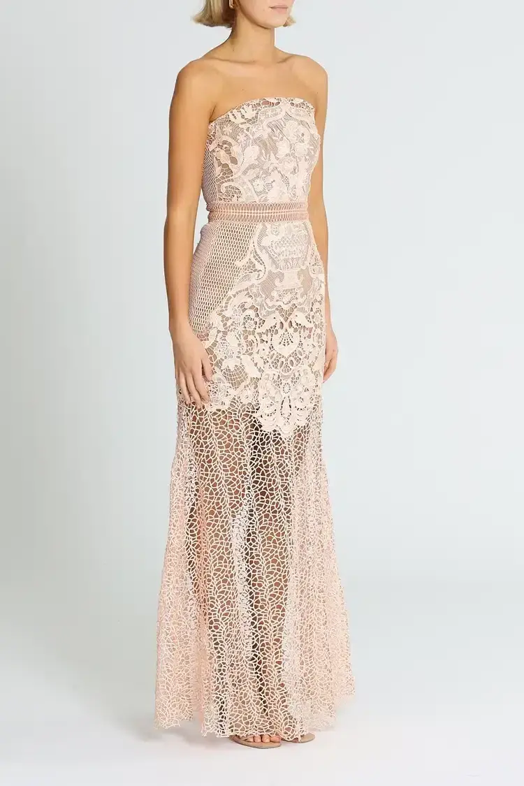 Grace and Hart Adele Gown Blush Size 6 - Image 2