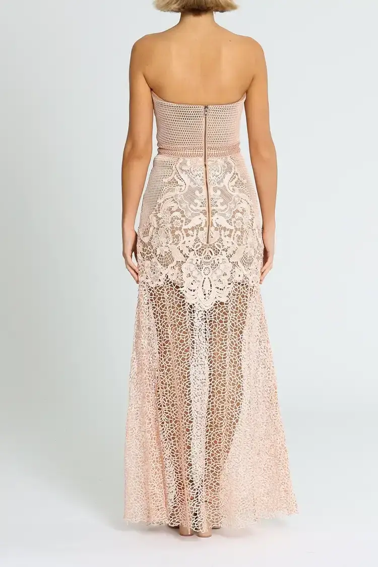 Grace and Hart Adele Gown Blush Size 6 - Image 3