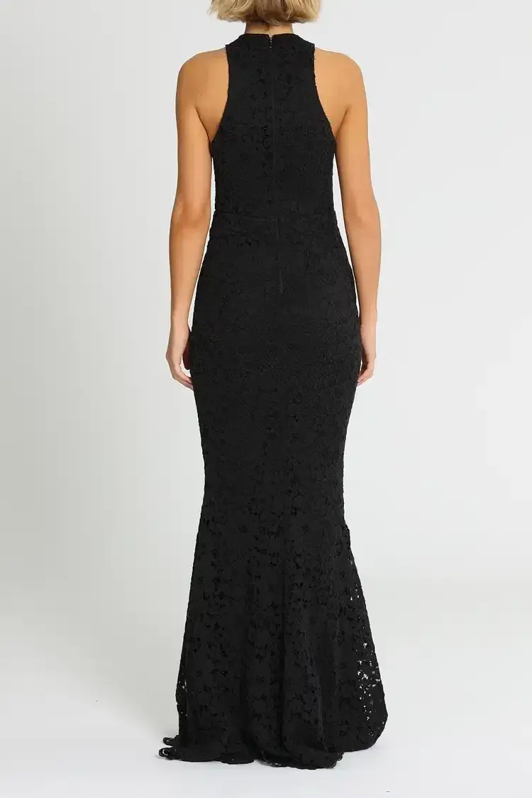 Grace and Hart Embrace Gown Black Size 8 for rent on The Volte - main image