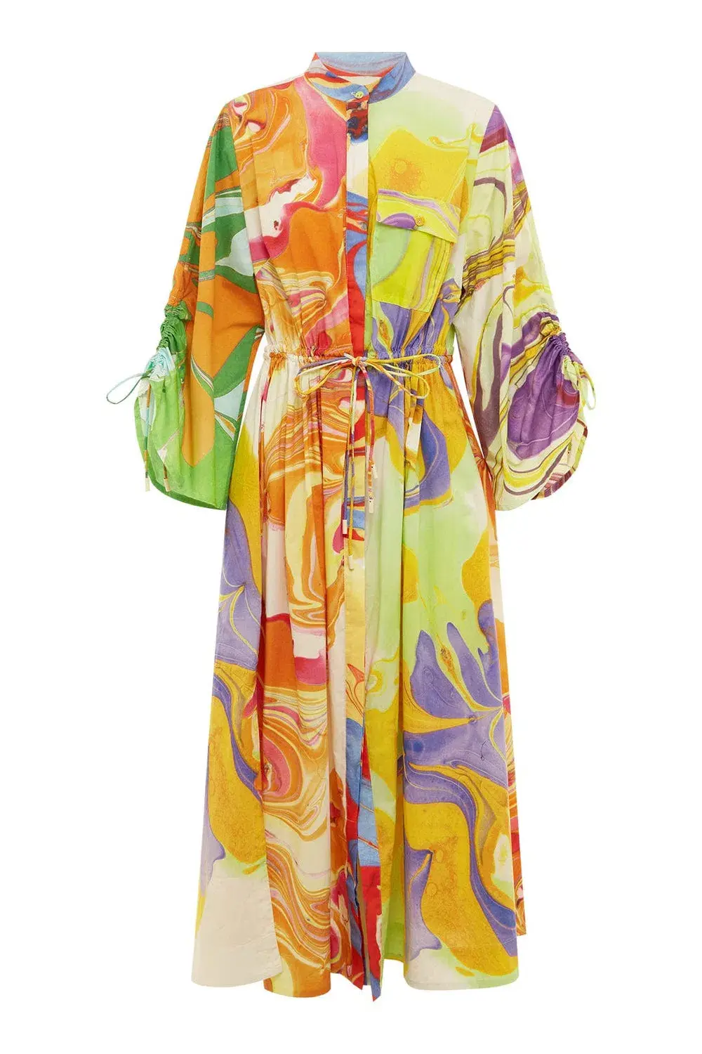 Alemais Luca Shirtdress Multi Size 14 for rent on The Volte - main image
