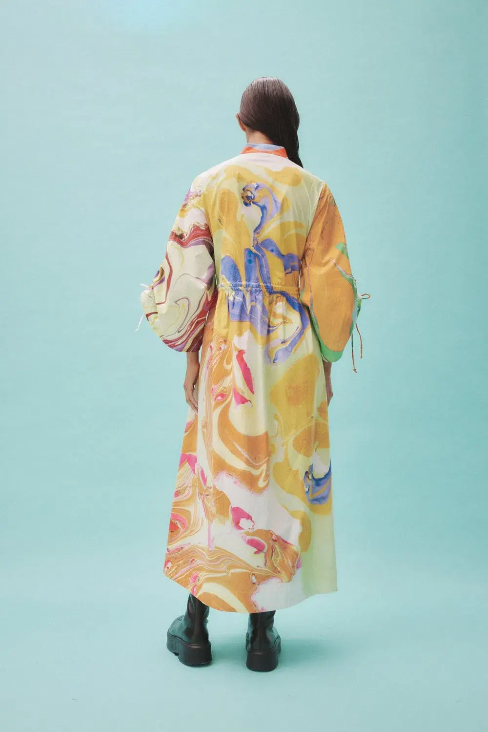 Alemais Luca Shirtdress Multi Size 14 - Image 2