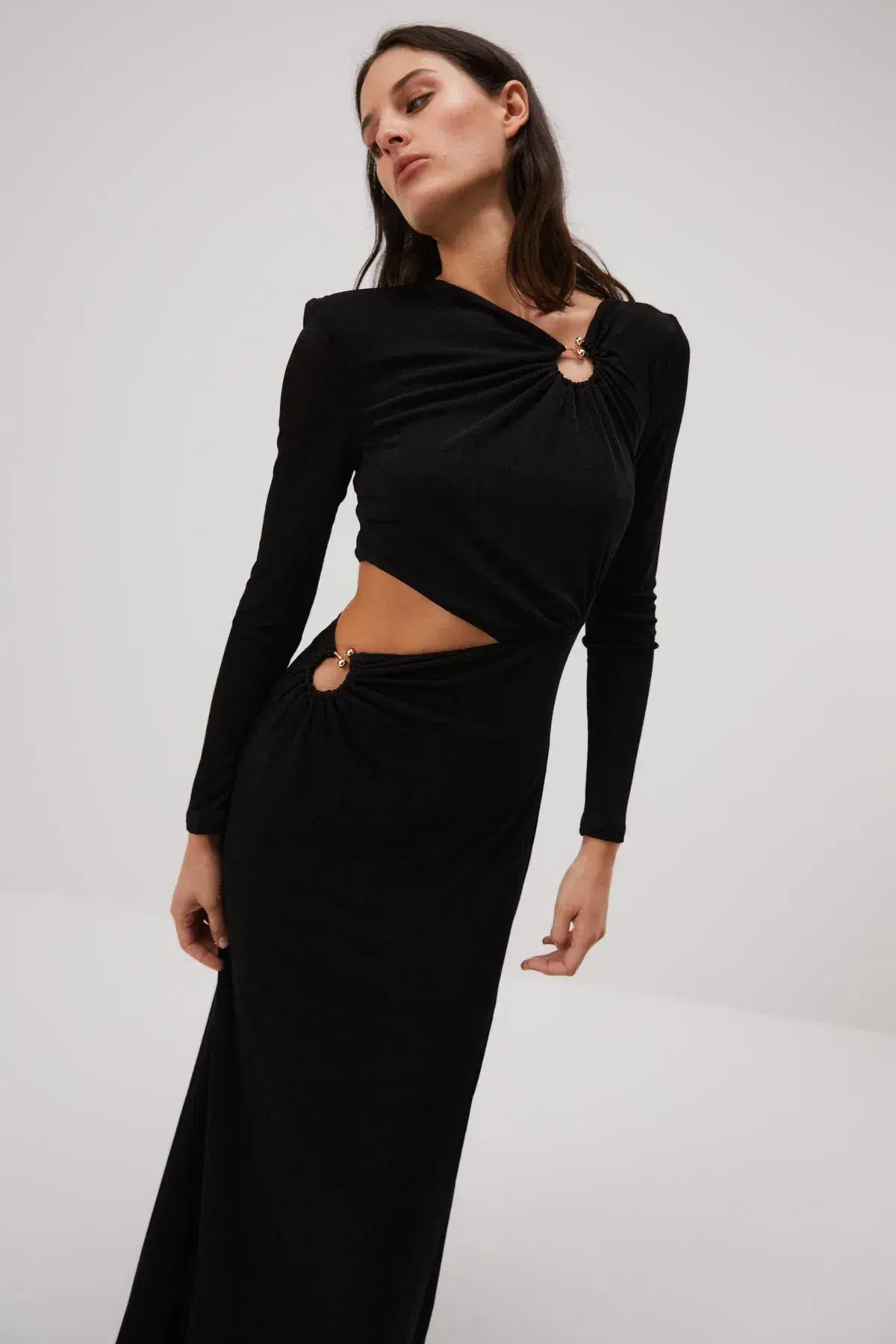 Misha Akari Gown Black Size 8/S - Image 2