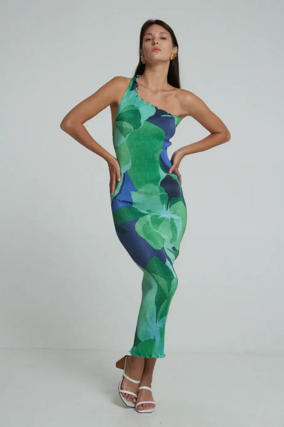 Lidee Naomi Gown Capri Green  - Image 2