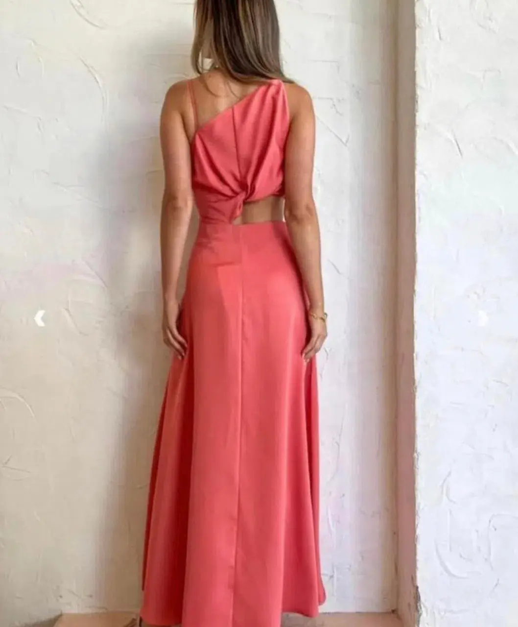 One Fell Swoop Essence Maxi Dress grapefruit Size 10 - Image 6