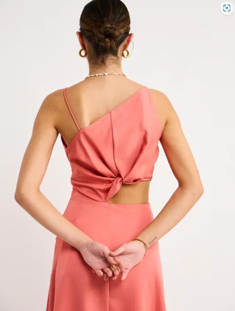 One Fell Swoop Essence Maxi Dress Grapefruit Size 12 - Image 4