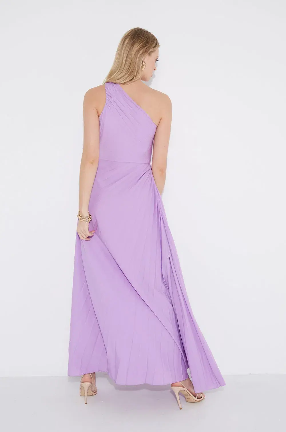 Sonya Moda Azalea Gown Purple Size 8 - Image 3