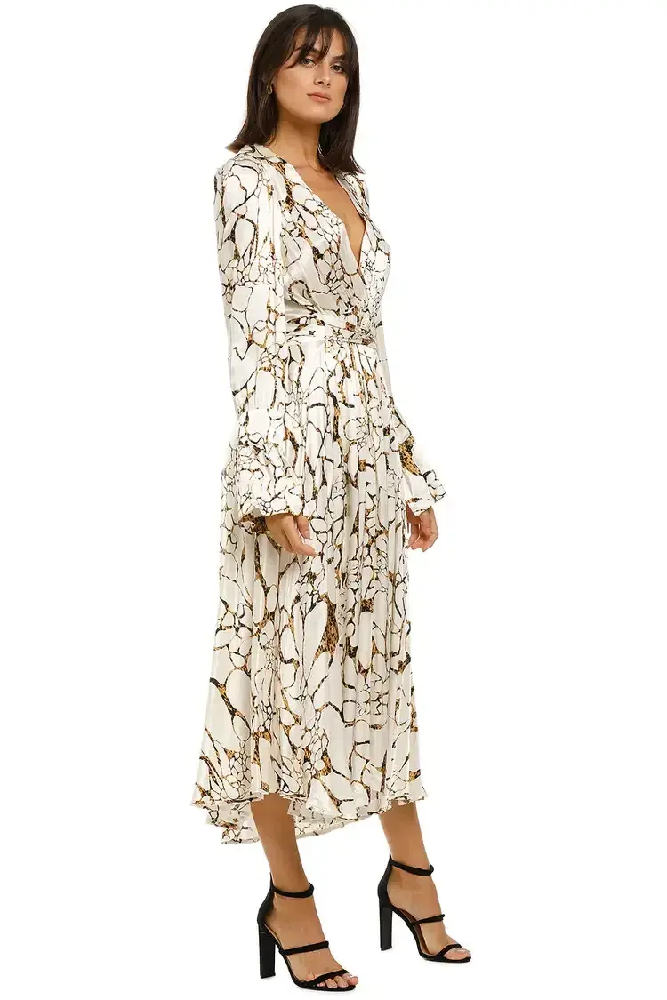 KITX Carbon Sink Shirt Dress Carbon Print Size AU 10 for rent on The Volte - main image