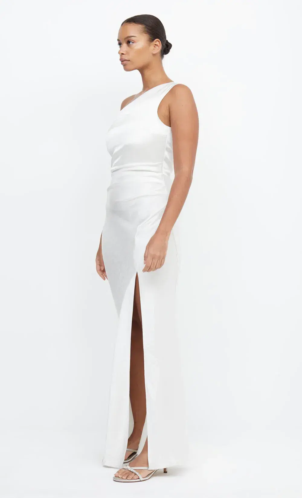 Bec & Bridge The Dreamer ASYM Maxi Dress Ivory Size XL / AU 14 - Image 4