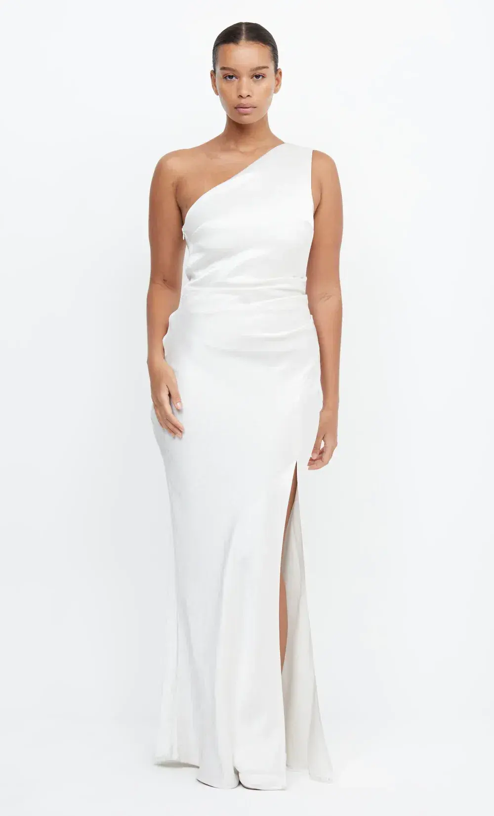 Bec & Bridge The Dreamer ASYM Maxi Dress Ivory Size XL / AU 14 - Image 2