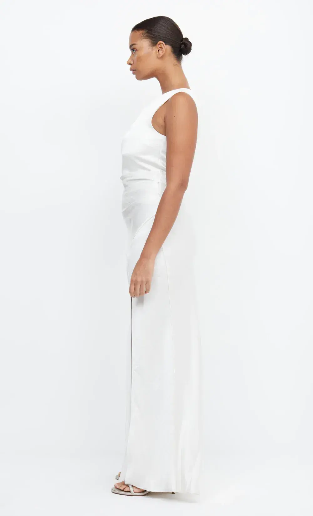 Bec & Bridge The Dreamer ASYM Maxi Dress Ivory Size XL / AU 14 - Image 5