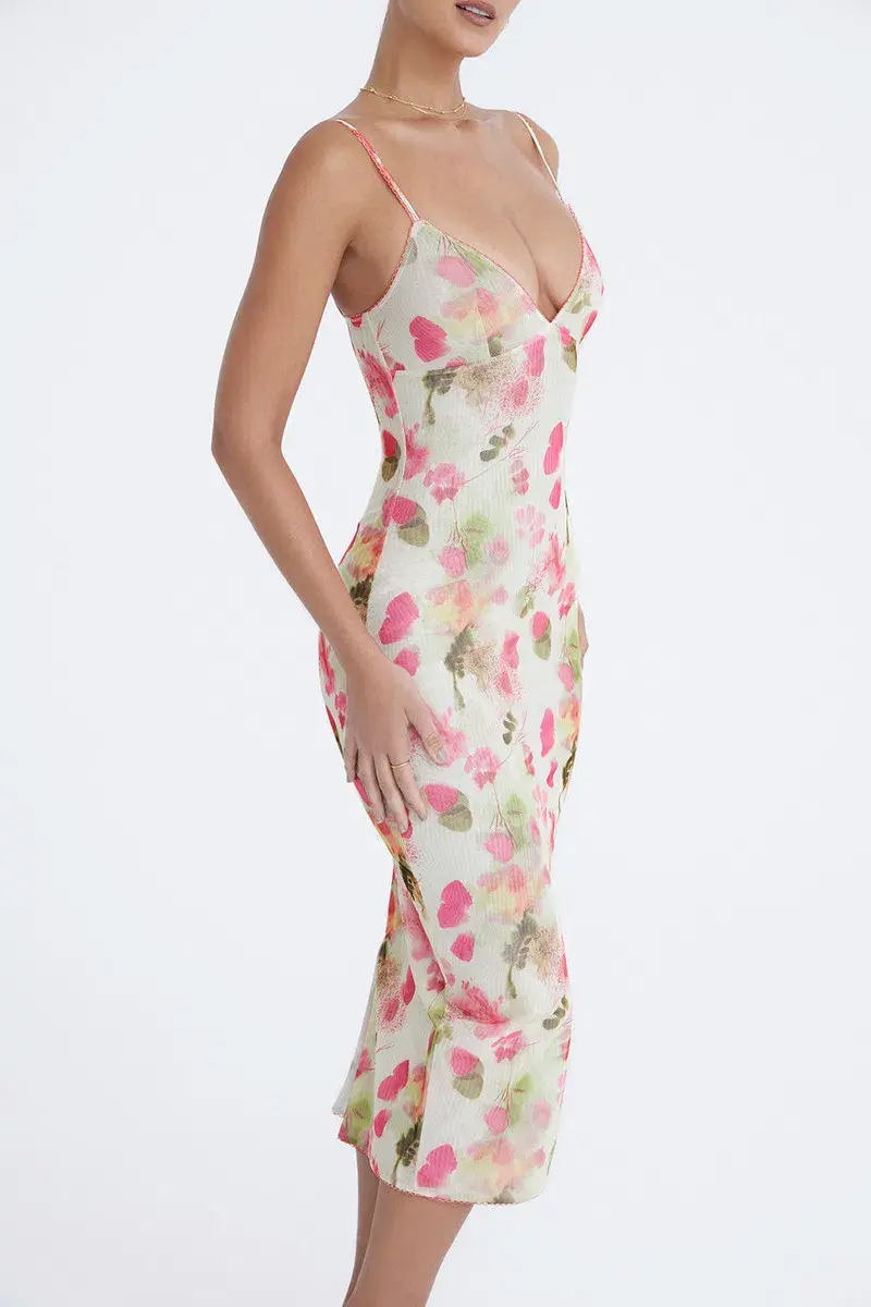 House of CB Mistress Rocks Midi Floral Print Size XL / AU 14 - Image 5