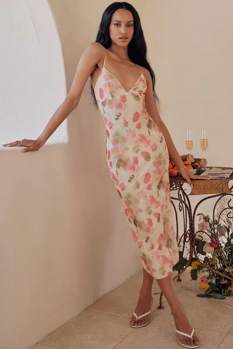 House of CB Mistress Rocks Midi Floral Print Size XL / AU 14 - Image 6