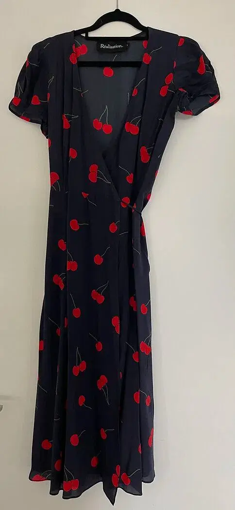 Realisation Par Teale wild cherry dress size s for rent on The Volte - main image