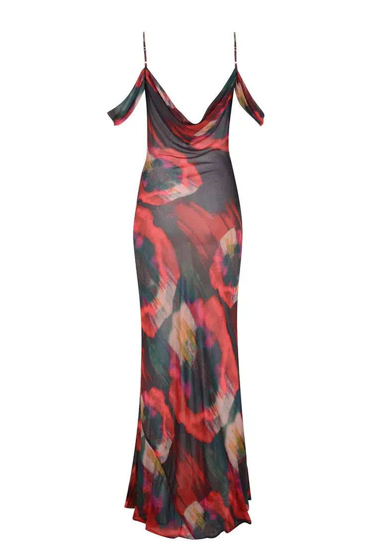 Rat & Boa Adriana Dress Multi Size Small/ Au 8 - Image 3