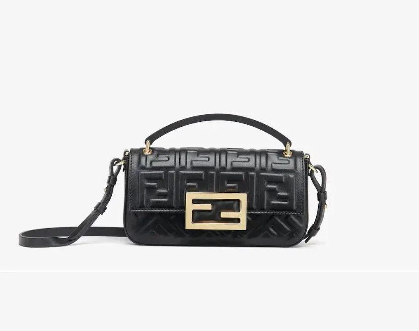 Fendi Baguette Black - Image 2