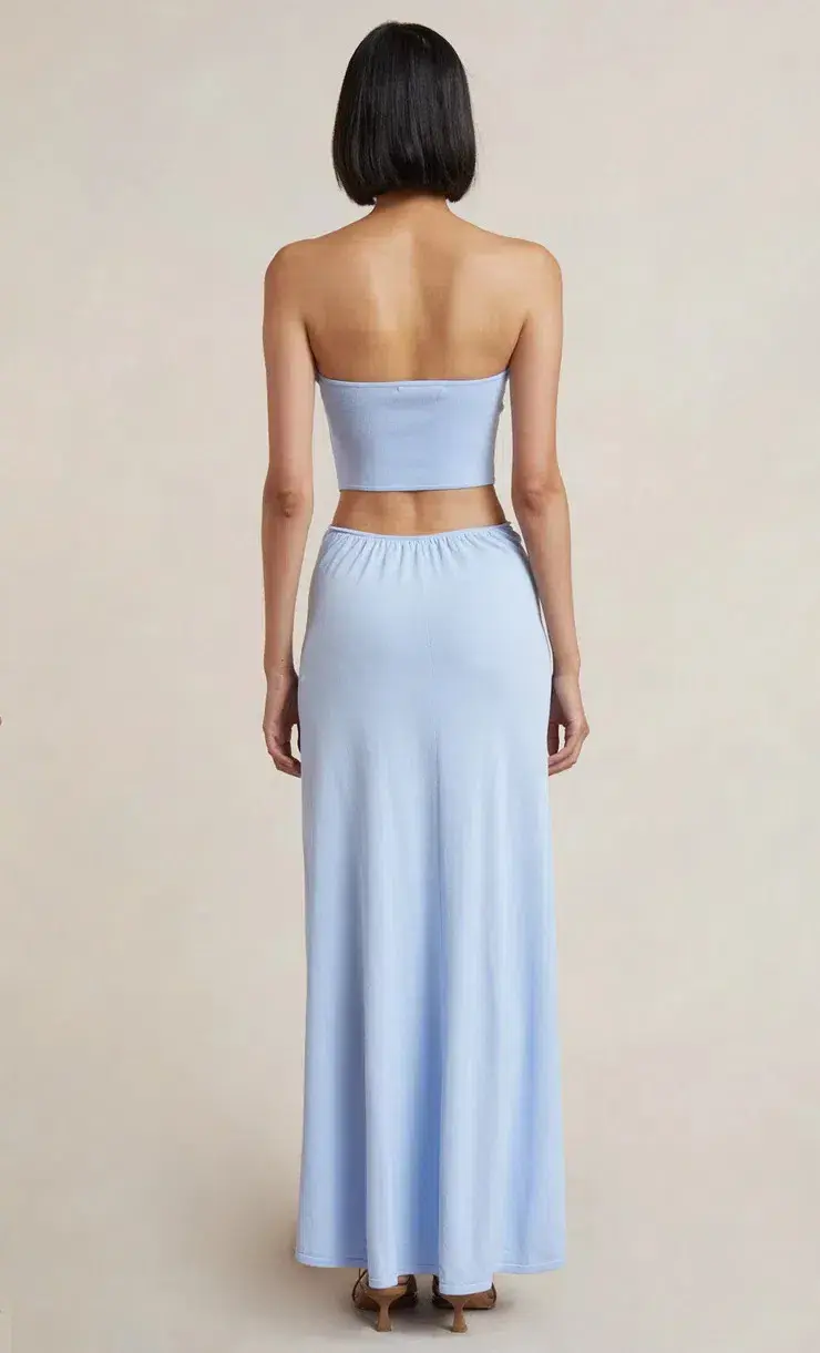 Bec & Bridge Miranda Knit Dress Blue Size 6 - Image 3