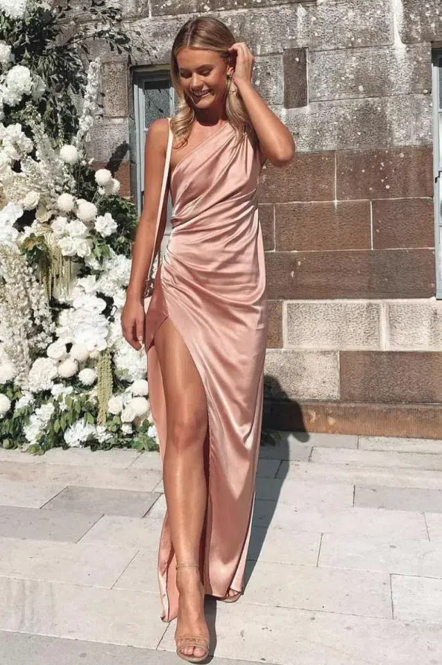 Lexi Samira Floor Length Dress Pink Size 4 - Image 4
