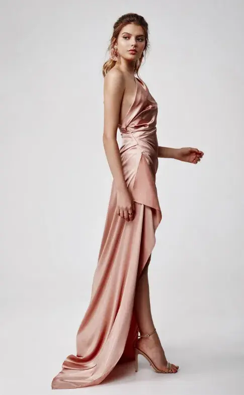 Lexi Samira Floor Length Dress Pink Size 4 - Image 2