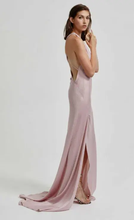 Lexi Colina Gown Lilac Size 6 - Image 4